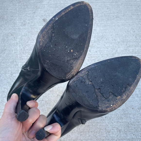 PRADA black stiletto booties - Picture 2 of 6